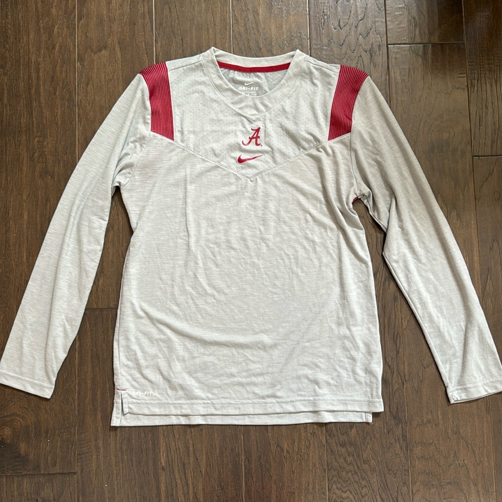 Nike. University of Alabama Dri-Fit long sleeve shirt. ECU.